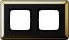 Установочная рамка Gira ClassiX латунь-черный
