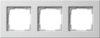 Установочная рамка Gira E22 глянцевый белый (термопласт)