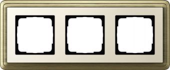 Установочная рамка Gira ClassiX Бронза-кремовый