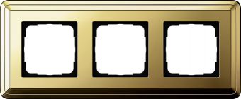Установочная рамка Gira ClassiX латунь