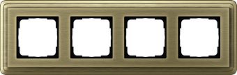 Установочная рамка Gira ClassiX бронза