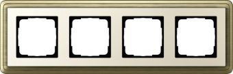 Установочная рамка Gira ClassiX Бронза-кремовый