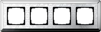 Установочная рамка Gira ClassiX Art хром