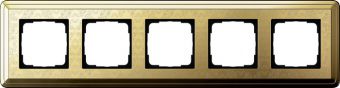 Установочная рамка Gira ClassiX Art латунь