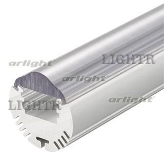 Профиль с экраном ALU-ROUND-2000 ANOD+LEN30