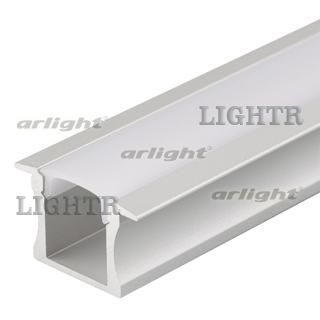 Профиль с экраном ALU-SLIM-H15-F-2000 ANOD+FROST