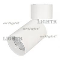 Светильник SP-POLO-SURFACE-FLAP-R85-15W Warm3000 (WH-WH, 40 deg)
