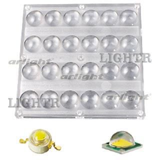 Блок линз 24B85D (85°, 24х LED)