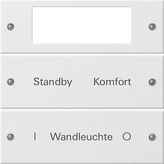 Набор клавиш 2-местный Plus, с возможностью нанесения надписей