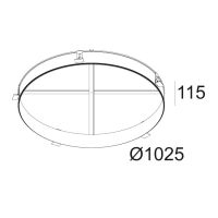 SUPERNOVA 95 RECESSED KIT