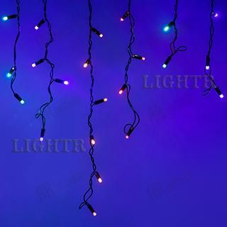 Светодиодная гирлянда ARD-EDGE-CLASSIC-2400x600-BLACK-88LED-LIVE RGB (230V, 6W)