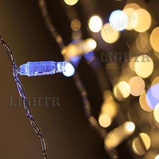 Светодиодная гирлянда ARD-CURTAIN-CLASSIC-2000x3000-CLEAR-760LED-BLINK Warm-White (230V, 60W)