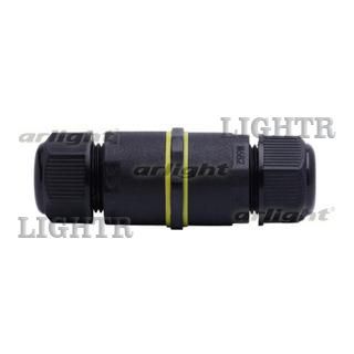 Коннектор прямой NEO-CON-I-3pin-BK (4-8mm, IP68)