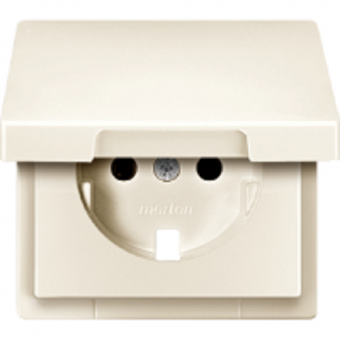 ЦЕНТР.ПЛАТА С КР.Д/МЕХ.РОЗ.SCHUKO БЕЖ