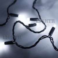 Светодиодная гирлянда ARD-STRING-PRO-10000-BLACK-100LED-FLASH WHITE (230V, 7W)