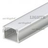 Профиль с экраном ALU-WIDE-H15-2000 ANOD+FROST