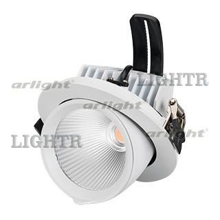 Светильник LTD-EXPLORER-R130-20W Warm3000 (WH, 38 deg)