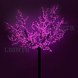 Светодиодное дерево ARD-CHERRY-PRO2-2.4M-1728LED Pink (220V, 210W)