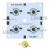 Плата 52x52-4E MONO Emitter (4x LED, 724-58)
