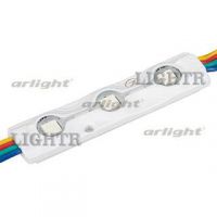 Модуль герметичный ARL-ORION-R07-12V RGB (5050, 3 LED)