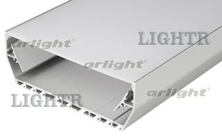 Профиль с экраном ALU-POWER-116-2000 ANOD+FROST