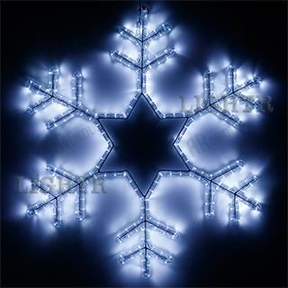 Фигура ARD-SNOWFLAKE-M4-750x750-324LED White (230V, 18W)