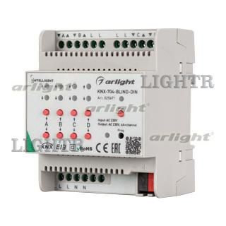 INTELLIGENT ARLIGHT Контроллер штор KNX-704-BLIND-DIN (230V, 4x6A)