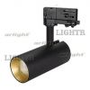 Светильник SP-POLO-TRACK-LEG-R65-8W White5000 (BK-GD, 40 deg)