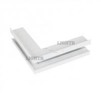 Коннектор угловой MAG-CON-4560-F-L90-EXT (WH, внешний)