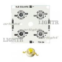 Плата 50x50-4E Emitter (4x LED, 724-54)