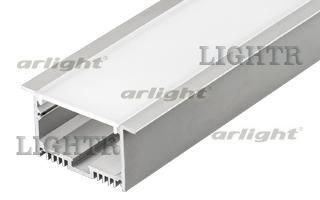 Профиль с экраном SL-LINIA62-F-2500 ANOD+OPAL