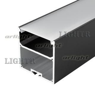 Профиль с экраном SL-LINE-5050-2500 BLACK+OPAL