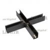 Коннектор крестовой MAG-CON-4563-X90 (BK)