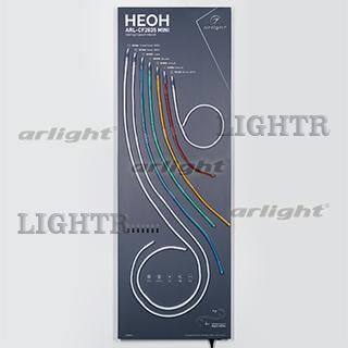 Стенд Гибкий Неон ARL-E11-1760x600mm (DB 3мм, пленка, подсветка)