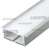 Профиль с экраном SL-LINIA88-F-2500 ANOD+OPAL