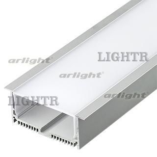 Профиль с экраном SL-LINIA88-F-2500 ANOD+OPAL