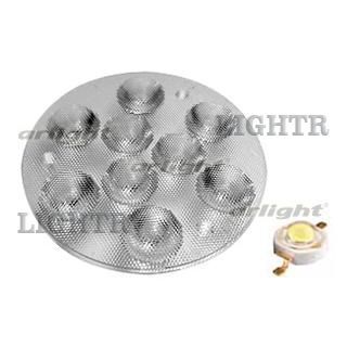 Блок линз 9B30DF (30°, 9X Emitter)