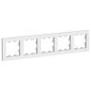 ATLASDESIGN 5-постовая РАМКА, универсальная, БЕЛЫЙ, ATN000105