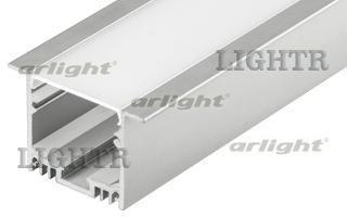 Профиль с экраном SL-LINIA49-F-2500 ANOD+OPAL