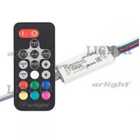 Контроллер ARL-FINE-RGB Black (5-24V, 3x2A, RF ПДУ 18кн)