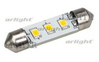 Автолампа ARL-F37-3E Warm White (10-30V, 3 LED 2835)