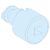ВТУЛКА С КВАДРАТНЫМ ГНЕЗДОМ ДЛЯ РУЧКИ, 6 ММ, IP55
