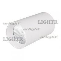 Светильник накладной SP-POLO-R85-1-15W Warm White 40deg (White, White Ring)