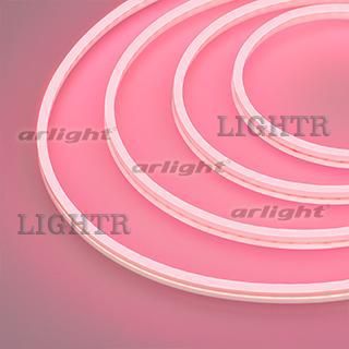 Гибкий неон GALAXY-1206-5000CFS-2835-100 12V Pink (12x6mm, 12W, IP67)