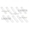 Соединитель SL-ARC-LINE-180 WHITE (Линия-линия)