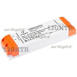 Блок питания ARV-12075-PFC (12V, 6.25A, 75W)