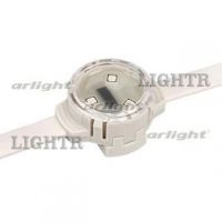 Модуль управляемый SOLEX-DMX-3535-3-12V RGB 120deg (D30x16mm, 0.75W, IP67)