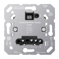 Релейная вставка, 1 канал, 1701 SE