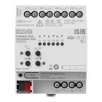 KNX актуатор коммутирующий 6 группKNX актуатор жалюзи 3 группы, 23006 1S R