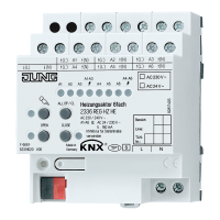 KNX актуатор отопления, 6 групп, 2336 REG HZ HE